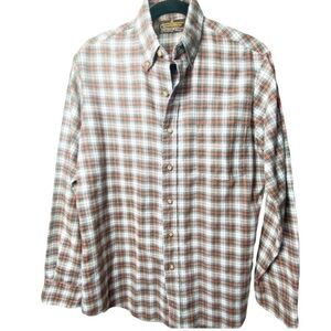 SEARS SPORTSWEAR Vintage Made in Hong Kong Plaid Button Down Shirt